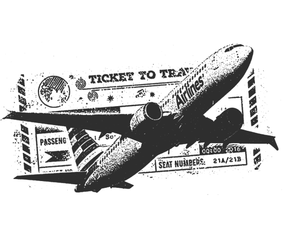 Book Flights illustration